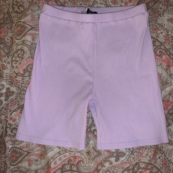 NWOT Adika Lavender Biker Shorts - Picture 2 of 2